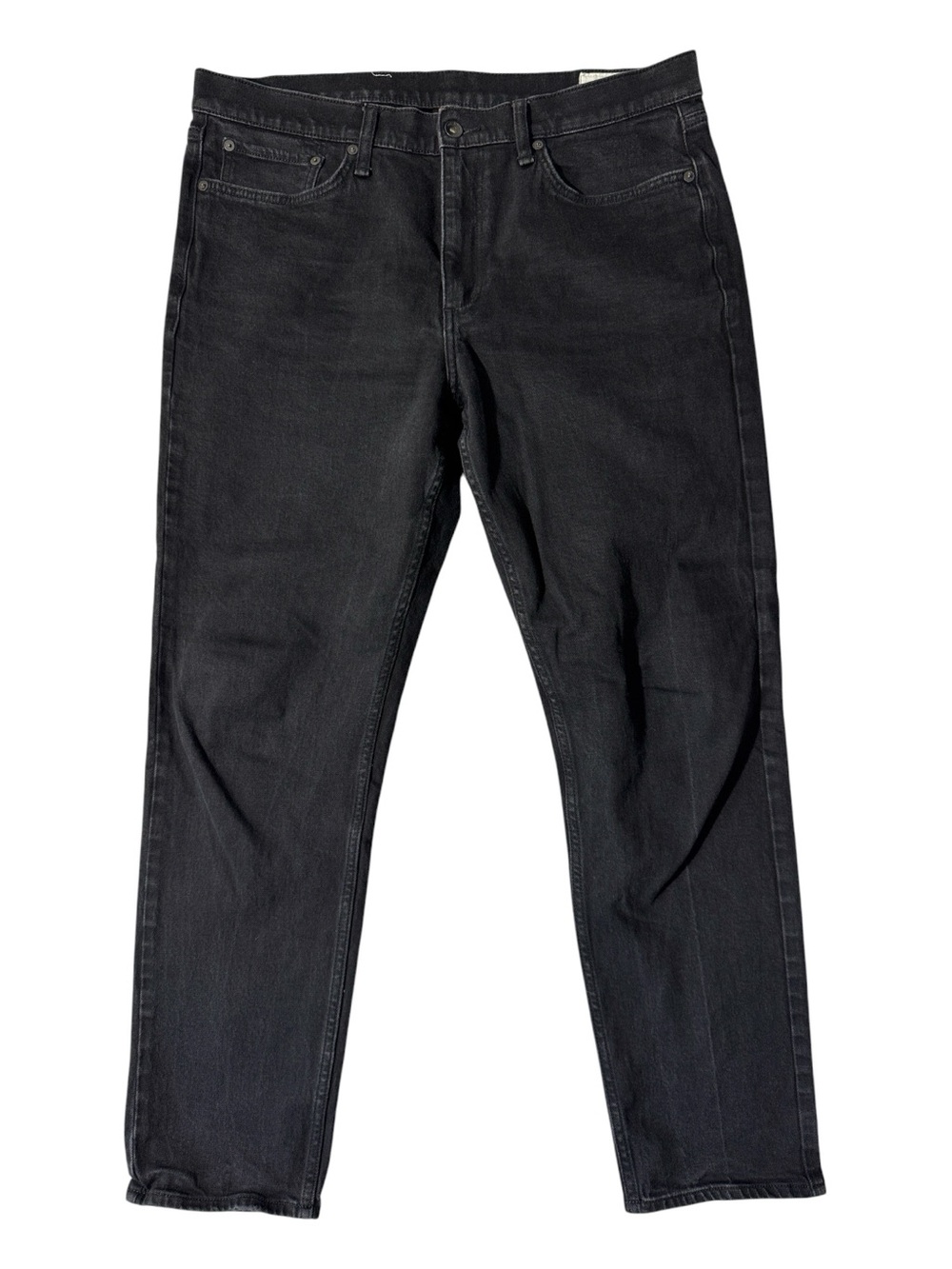 Rag & Bone mens 36x30 black fit 2 slim fit cotton blend denim jeans EUC